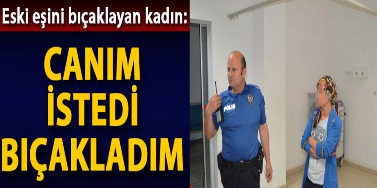 Eski eşini bıçaklayan kadın: Canım istedi, bıçakladım