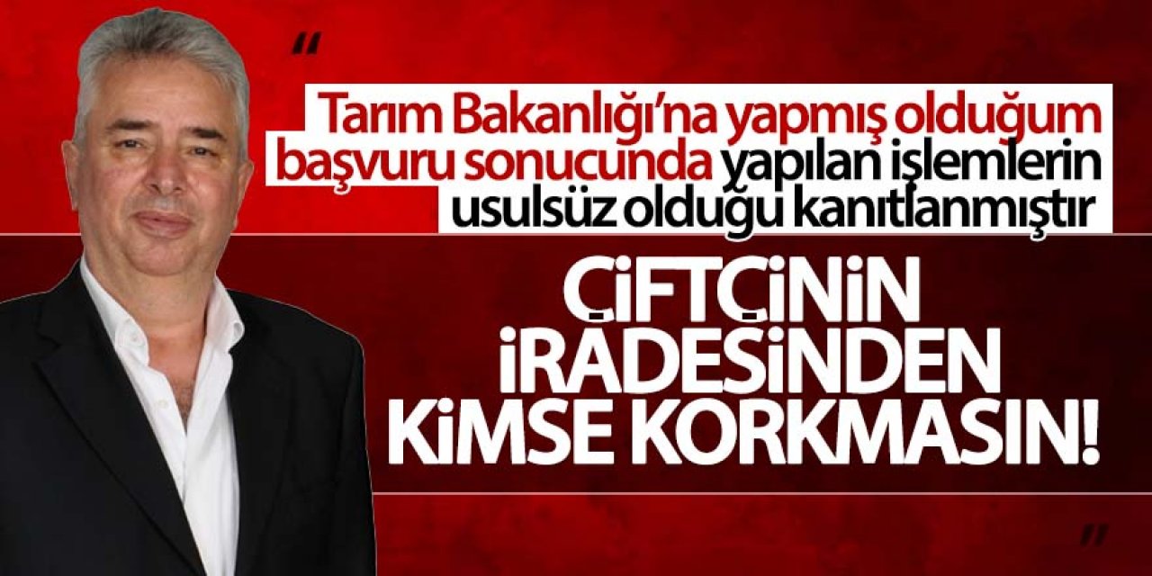 Özbudak’tan önemli açıklama!