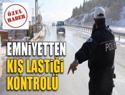 Ereğli Emniyetinden Kış Lastiği Uygulaması