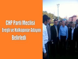 CHP P.M Ereğli ve Halkapınar adayını belirledi