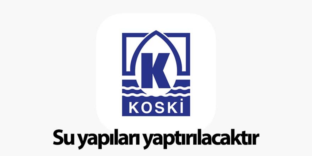 Su yapıları yaptırılacaktır