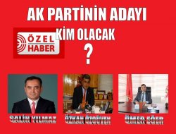 AK Partinin Adayı Kim Olacak?