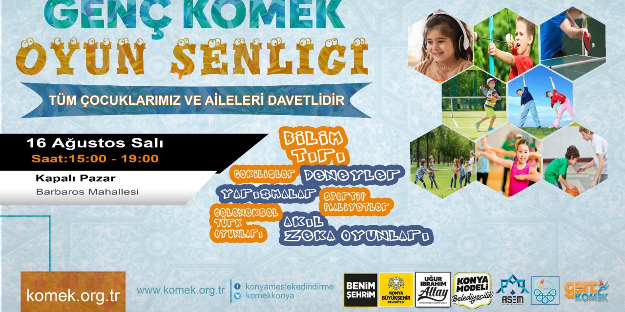 GENÇ KOMEK OYUN ŞENLİĞİ