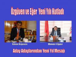 Aday adaylarından yılsonu mesajı