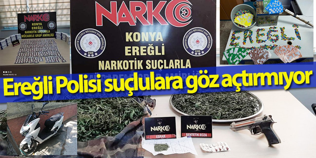 Ereğli’de neler yakalandı neler?