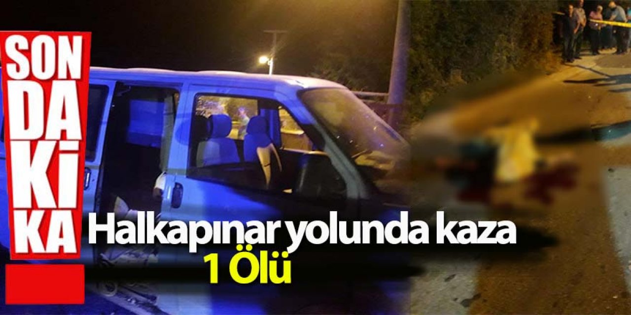 Panelvan minübüsün çarptığı  yaya hayatını kaybetti