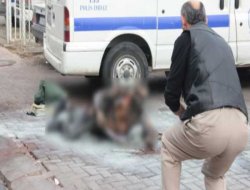 Üzerine benzin döküp kendini yaktı!