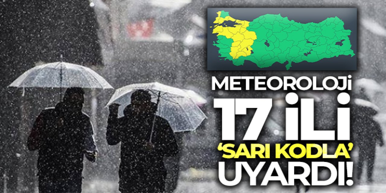 Meteoroloji uyardı! Sağanak geliyor