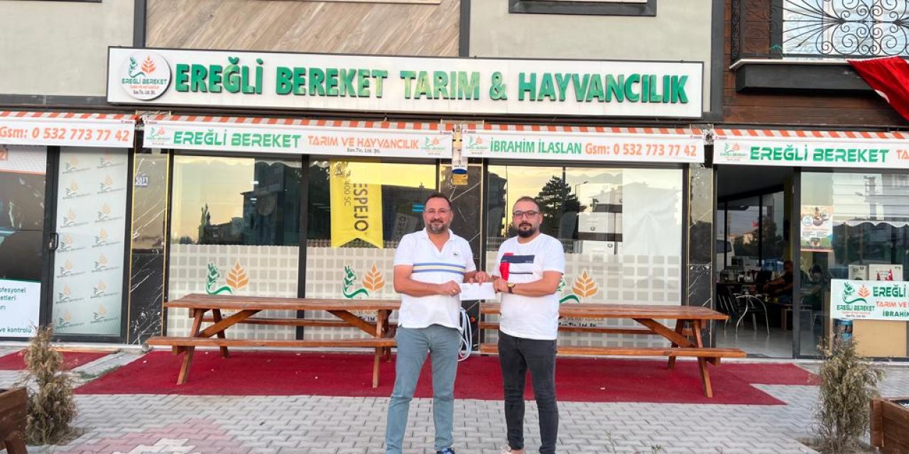 Bereket Tarımdan Ereğlispor İçin Büyük Destek!