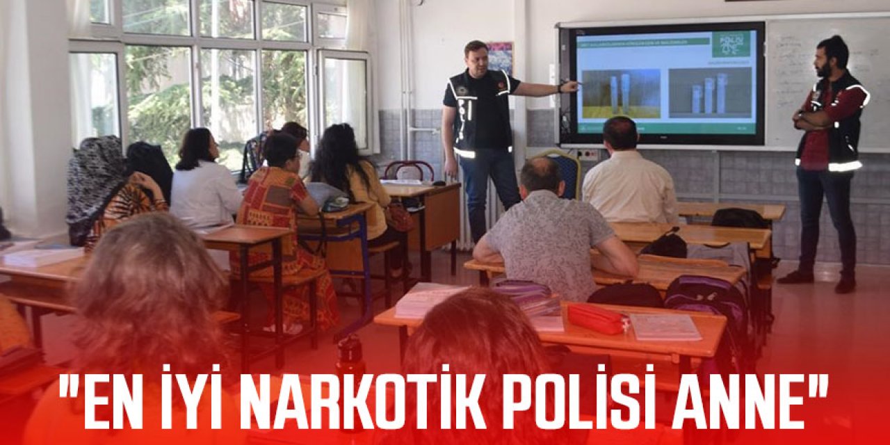 Ereğli Narkotik polisi bilgilendirdi