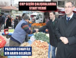 Filorinalı pazarcı esnafı ile bir araya geldi