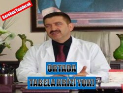 Pehlivan: Ortada tabela krizi yok!