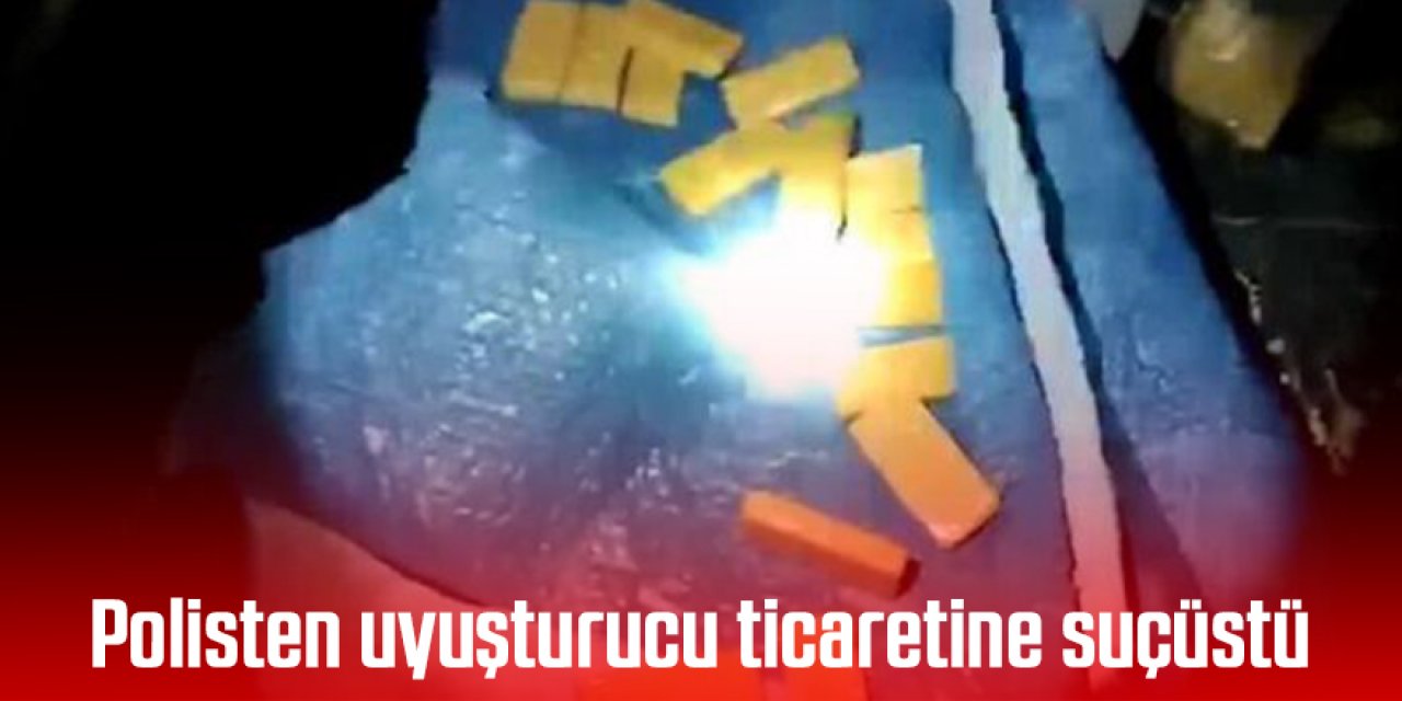 Uyuşturucu ticaretine suçüstü; 8 kilo eroin ve 69 bin TL ile yakalandılar