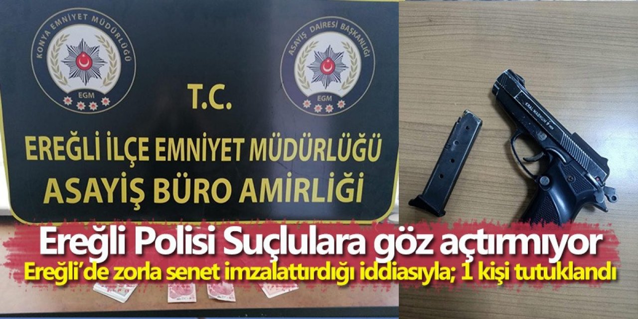 Ereğli polisinin suç ve suç unsurlarına karşı yoğun mesaisi sonuç verdi