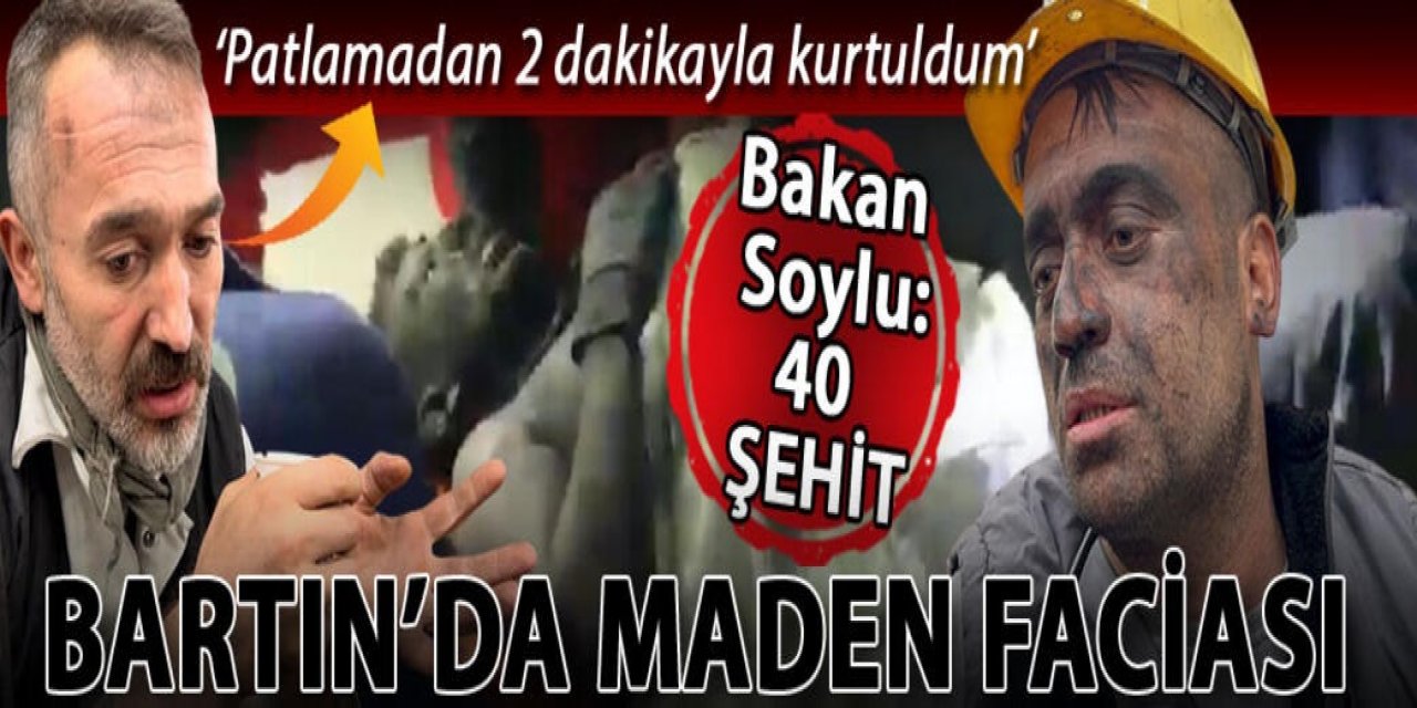 Bartın'daki maden faciasında can kaybı 40 oldu