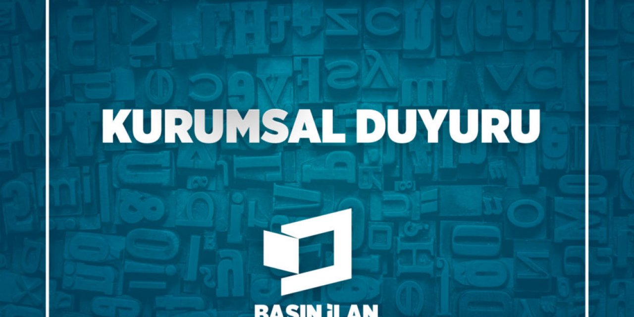 Basın İlan Kurumundan duyuru