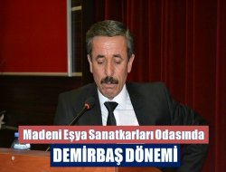 Madeni Eşya Odası’nda Demirbaş dönemi