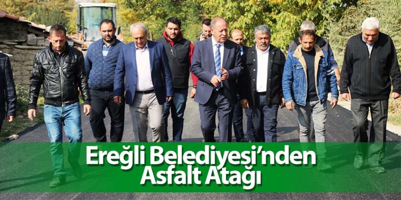 Ereğli Belediyesi’nden Asfalt Atağı