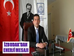 İzbudak’dan Enerji Haftası Mesajı