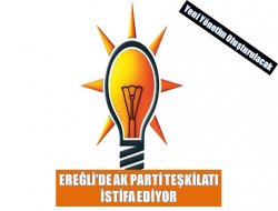 AK Parti Teşkilatı istifa ediyor