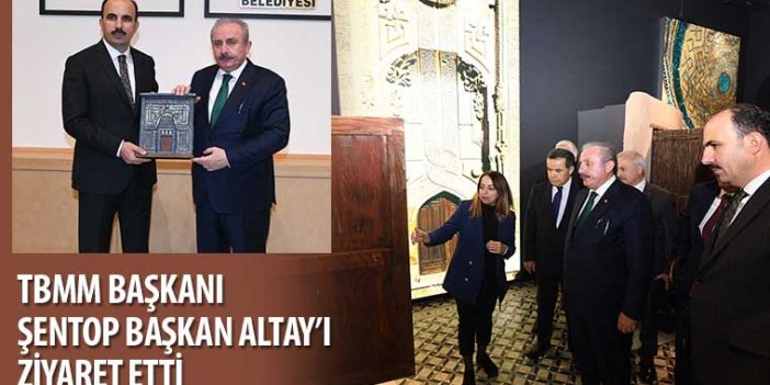 TBMM Başkanı Şentop Başkan Altay’ı Ziyaret Etti