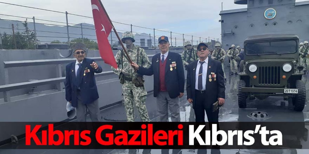 Kıbrıs Gazileri Kıbrıs’ta