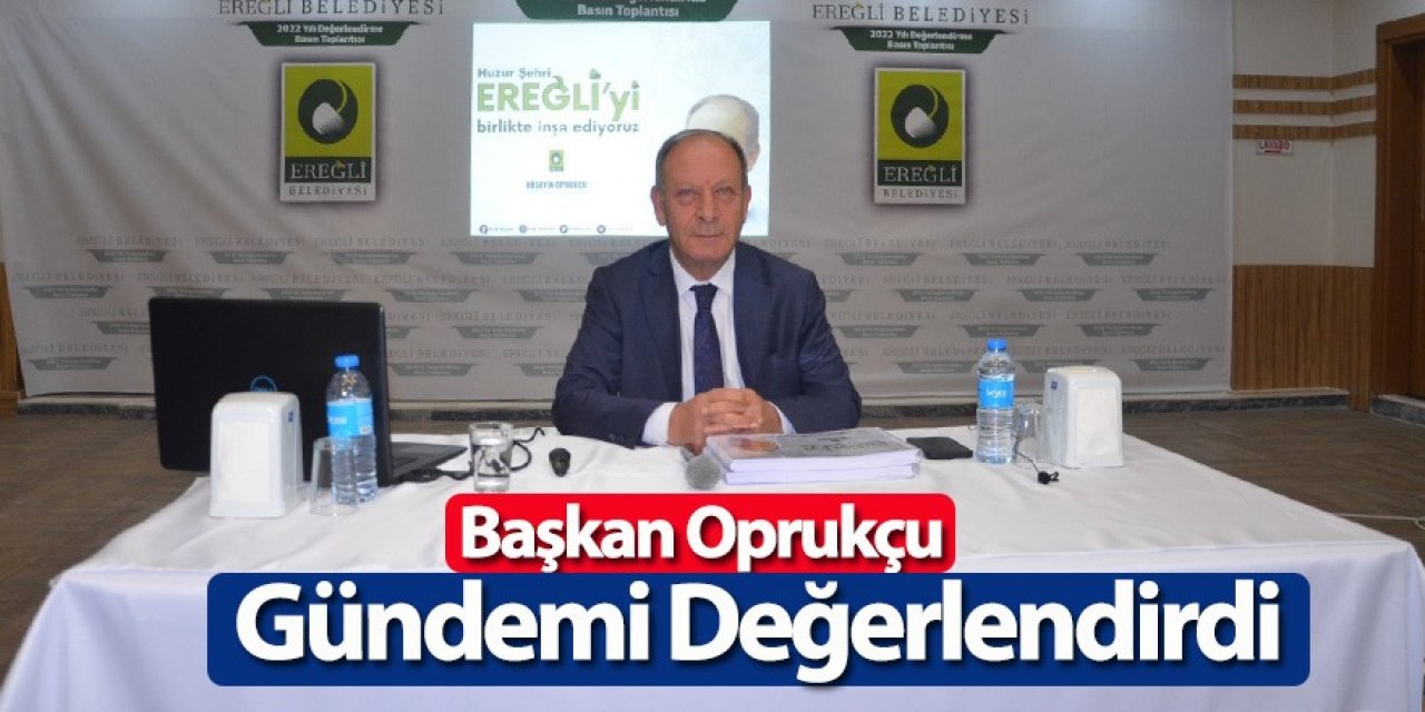 Başkan Oprukçu Canlı Yayında Gündemi Değerlendirdi