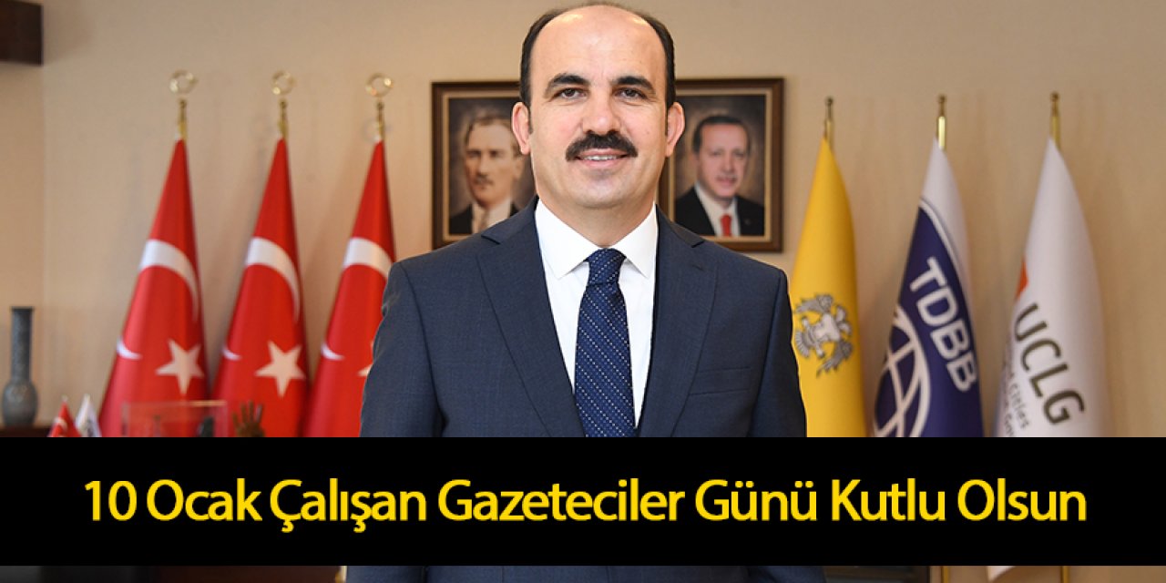 10 Ocak Çalışan Gazeteciler Günü Kutlu Olsun