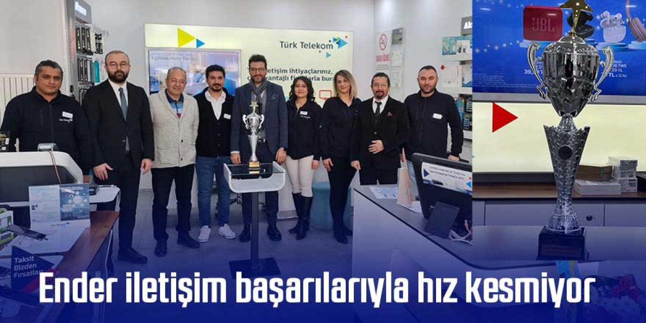 Ender iletişim başarılarıyla hız kesmiyor 