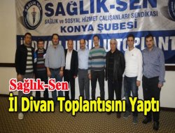 Sağlık Sen Divan Toplantısı Yapıldı