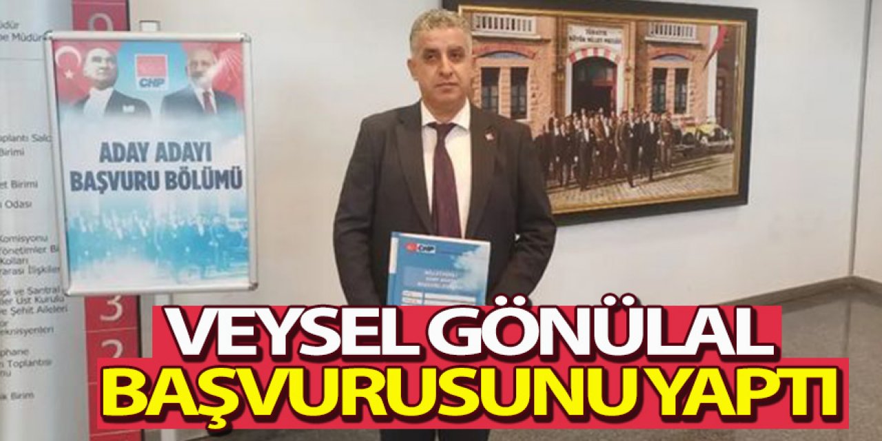 Veysel GÖNÜLAL başvurusunu yaptı