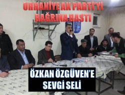 ÖZKAN ÖZGÜVEN’E SEVGİ SELİ