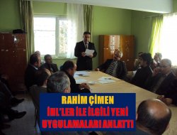 Çimen İHL’ler ile ilgili yeni uygulamaları anlattı