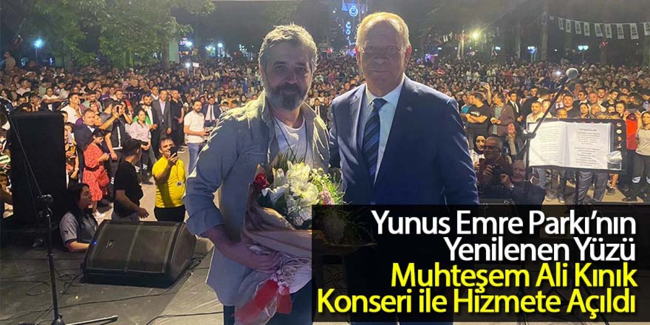 Yunus Emre Parkı Hizmete Açıldı