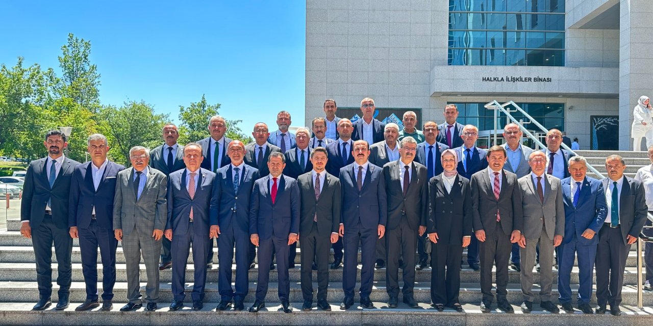 Başkan Altay Ve Konya Heyeti Ankara’da Çeşitli Ziyaretler Gerçekleştirdi