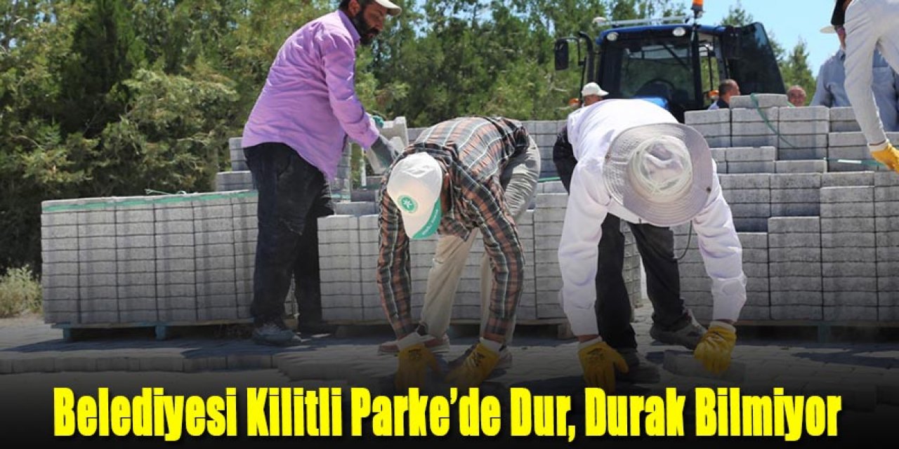 Ereğli Belediyesi Kilitli Parke’de Dur, Durak Bilmiyor