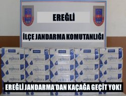 Ereğli Jandarma’dan kaçağa geçit yok