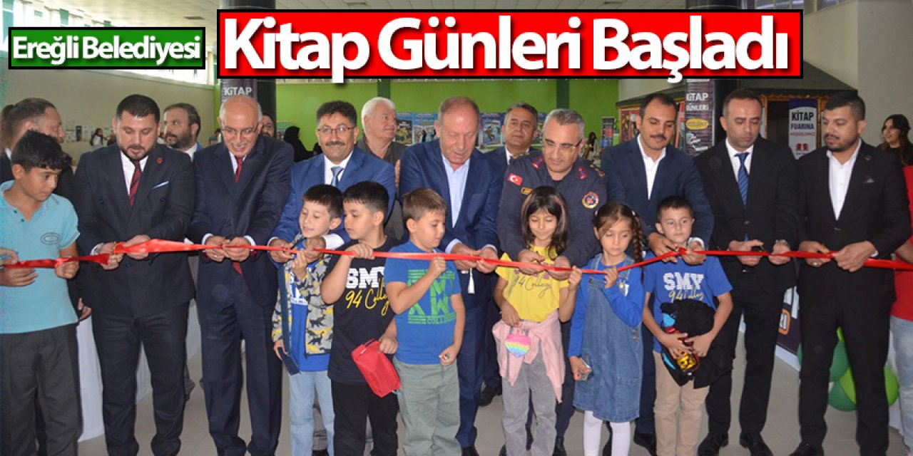Ereğli Belediyesi Kitap Günleri Başladı 