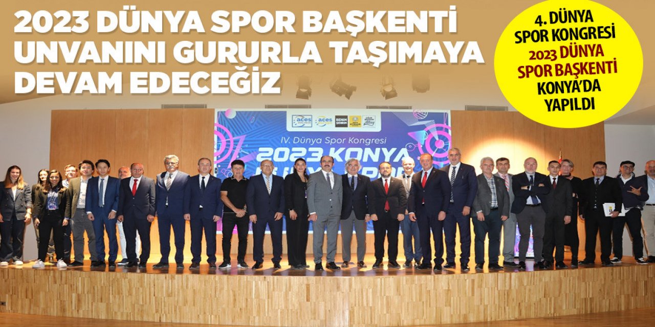 BAŞKAN ALTAY: “2023 DÜNYA SPOR BAŞKENTİ UNVANINI GURURLA TAŞIMAYA DEVAM EDECEĞİZ”