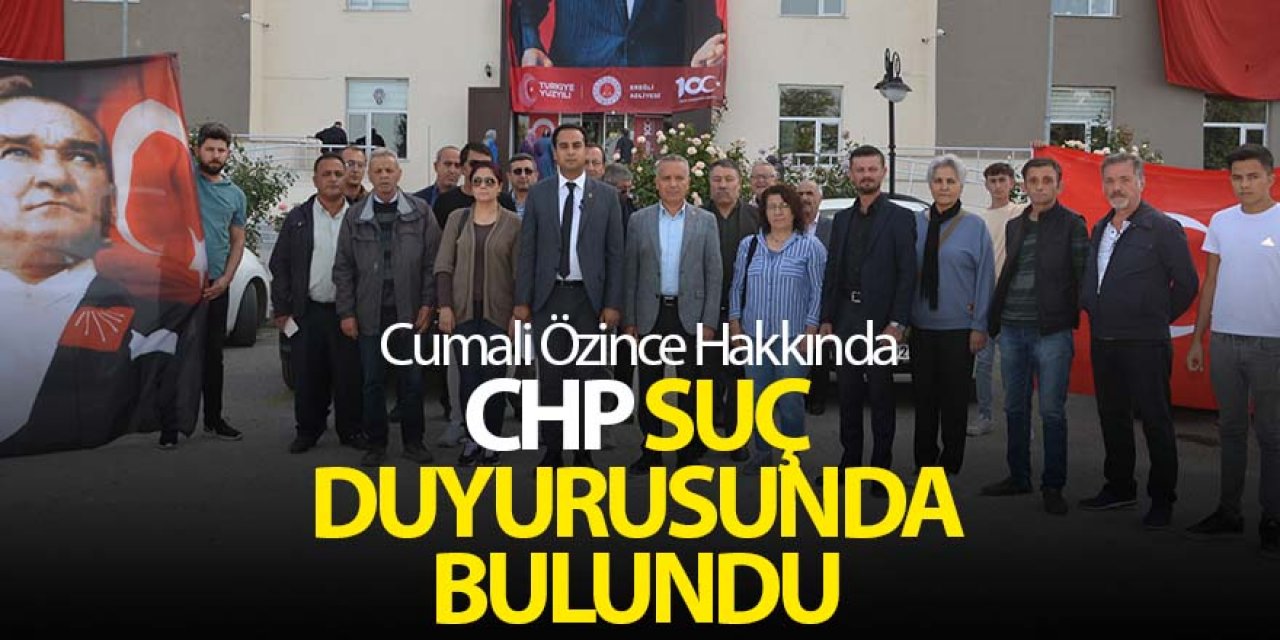 CHP Ereğli İlçe Başkanı, Cumhuriyet'i hedef alan paylaşımlar yapan Gençlik ve Spor İlçe Müdürü hakkında şikayette bulundu