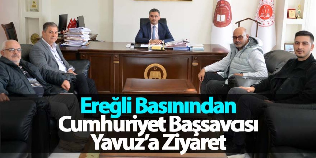 Gazetecilerden Cumhuriyet Başsavcısı Yavuz’a ziyaret