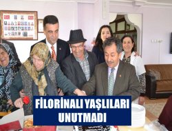 Filorinalı Huzurevini Ziyaret Etti