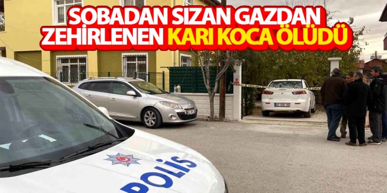 Sobadan Sızan Gazdan Zehirlenen Çift Öldü