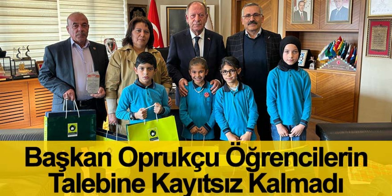 Başkan Oprukçu Öğrencilerin Talebine Kayıtsız Kalmadı