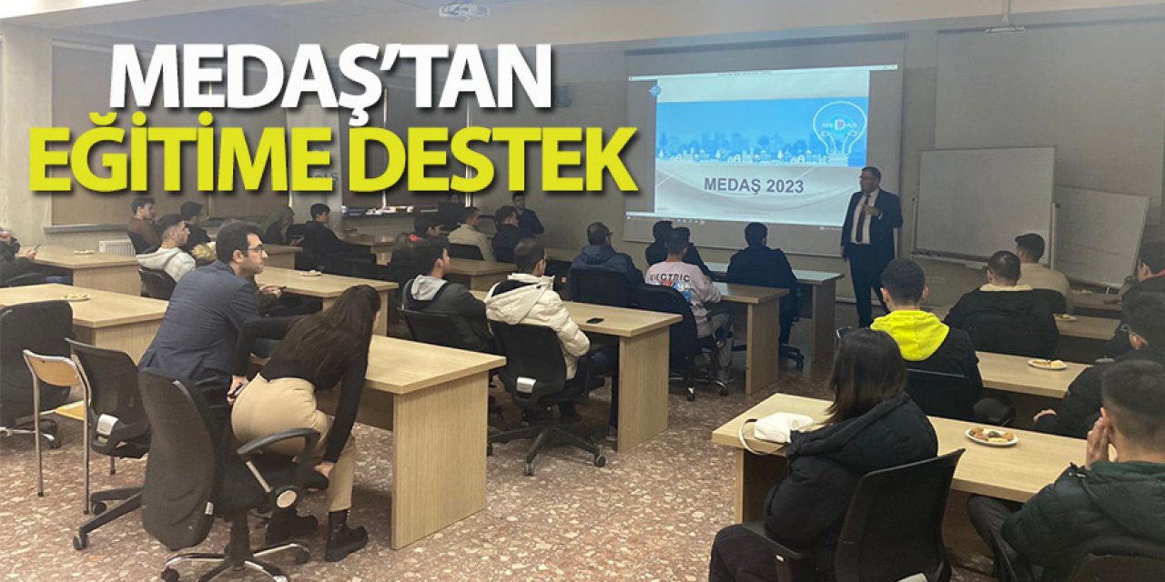 MEDAŞ’tan Eğitime Destek 
