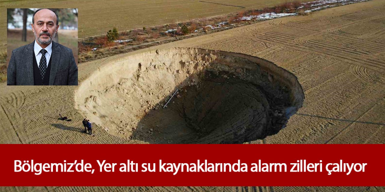 Yer altı su kaynaklarında alarm zilleri çalıyor