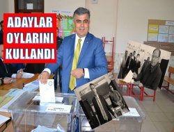 Başkan Adayları Oylarını Kullandı