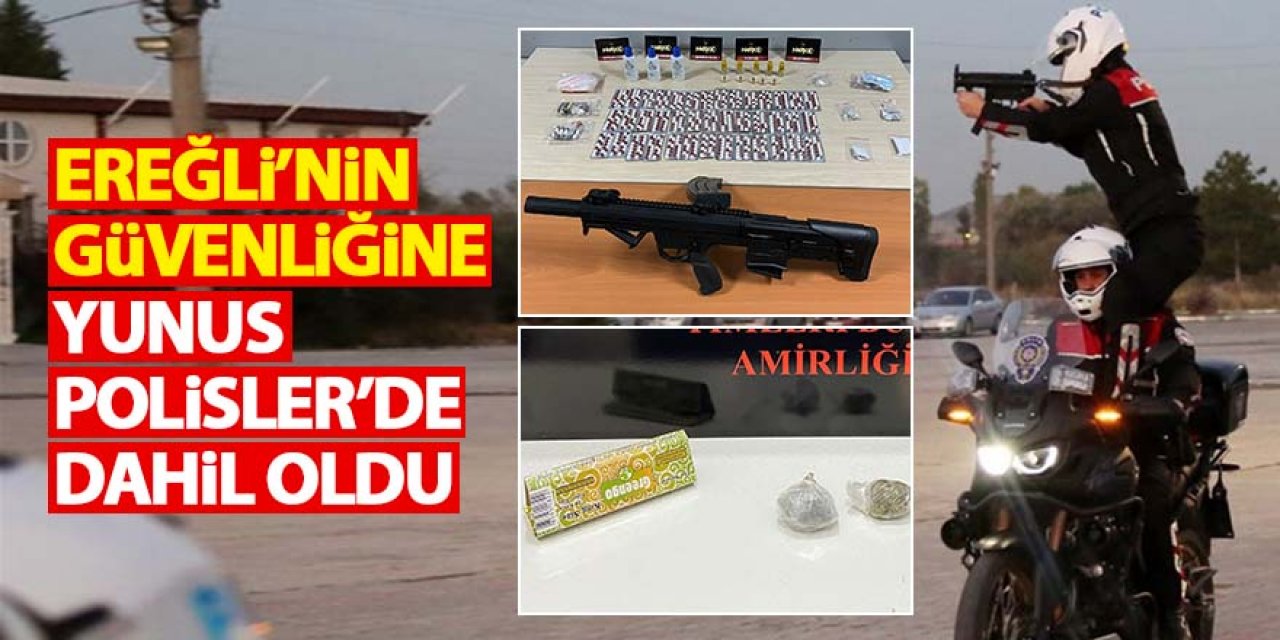 Yunus timleri, Ereğli cadde ve sokaklarında görev başında!