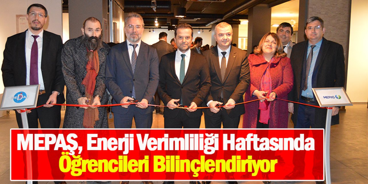 MEPAŞ, Enerji Verimliliği Haftasında Öğrencileri Bilinçlendiriyor