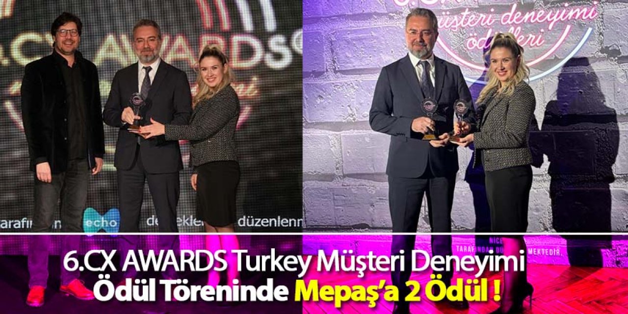 MEPAŞ’a 2 Ödül !